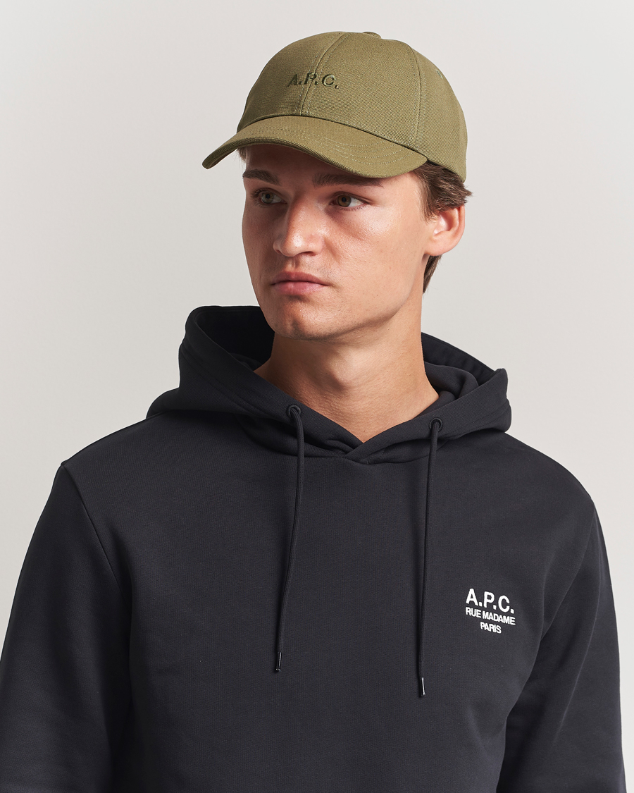 Herre | Hatte & kasketter | A.P.C. | A.P.C.Charlie Baseball CapKhaki Green