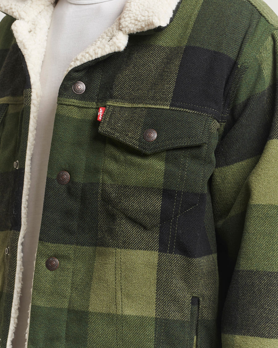 Herre | Jakker | Levi's | Relaxed Fit Checked Trucker Jacket Laredo