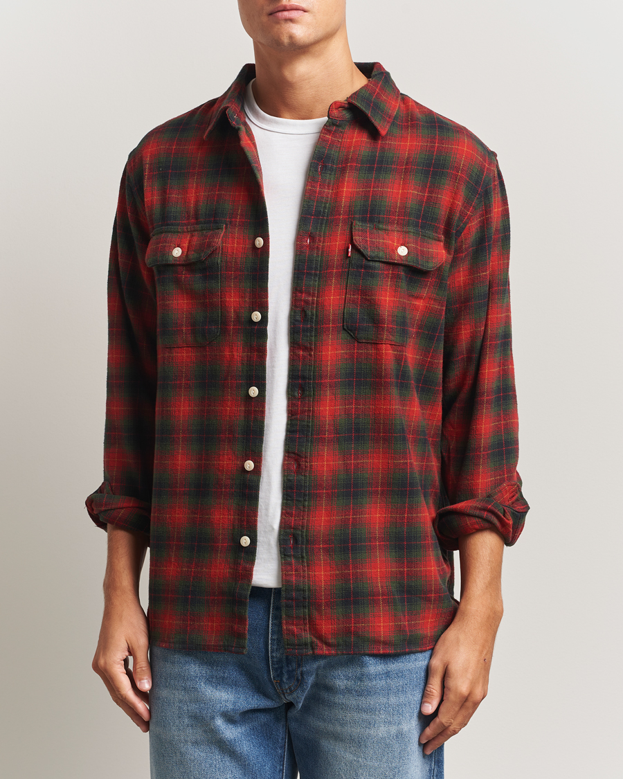 Herre | Skjorter | Levi's | Jackson Worker Shirt Rythmic Red