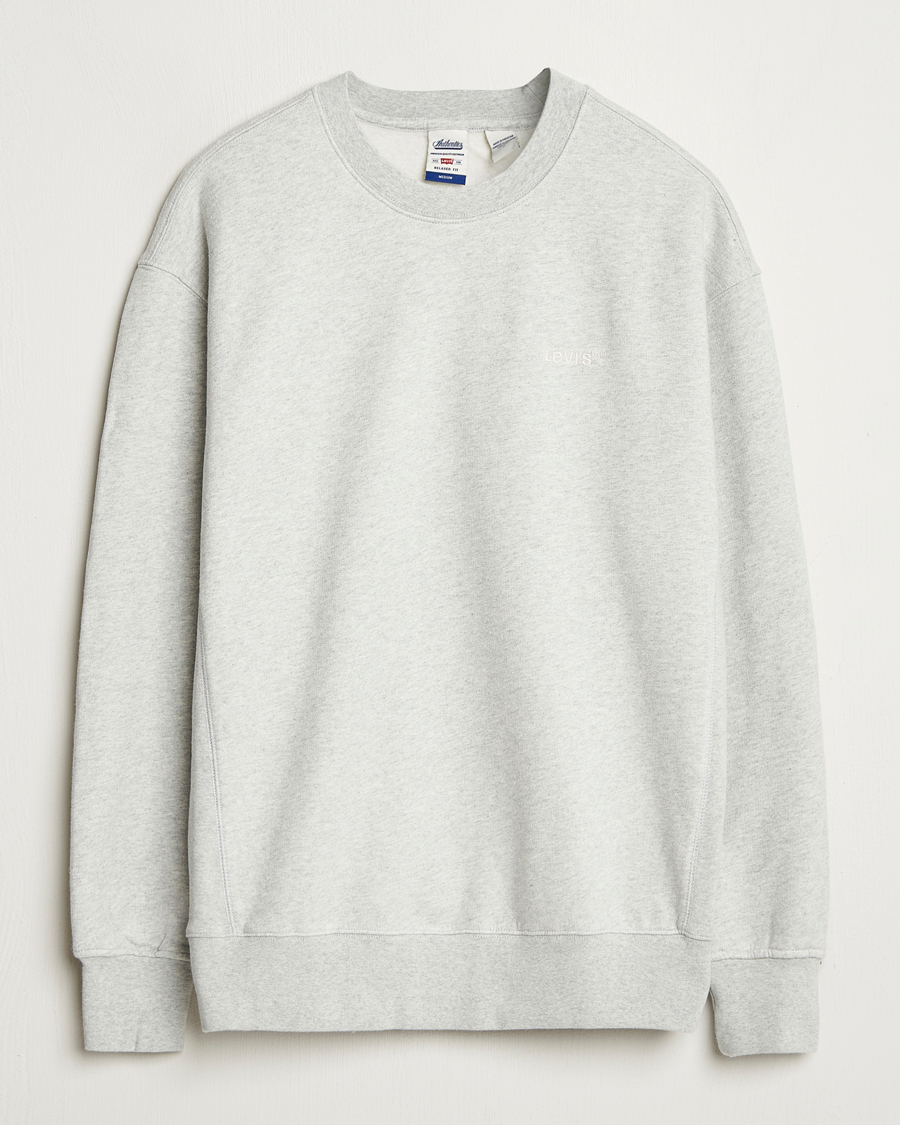 Herre | Trøjer | Levi's | Authentic Crew Neck Sweatshirt Light Grey Heather