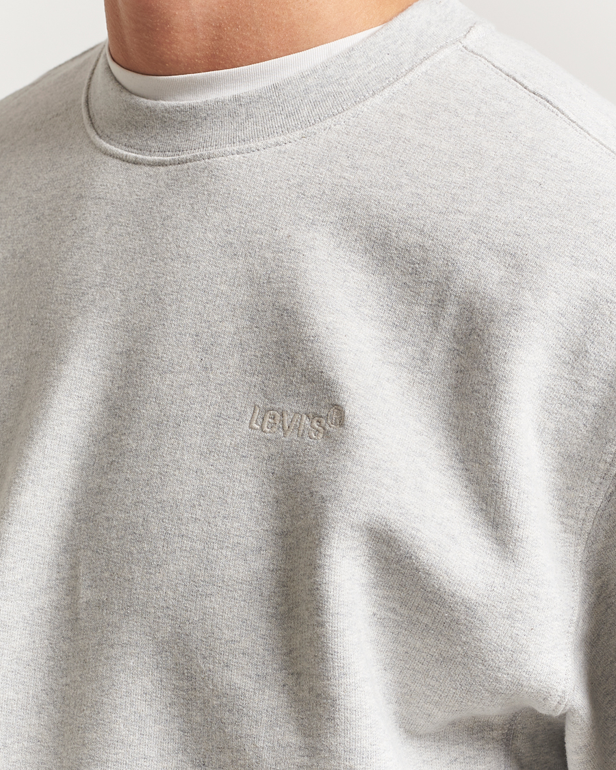 Herre | Trøjer | Levi's | Authentic Crew Neck Sweatshirt Light Grey Heather