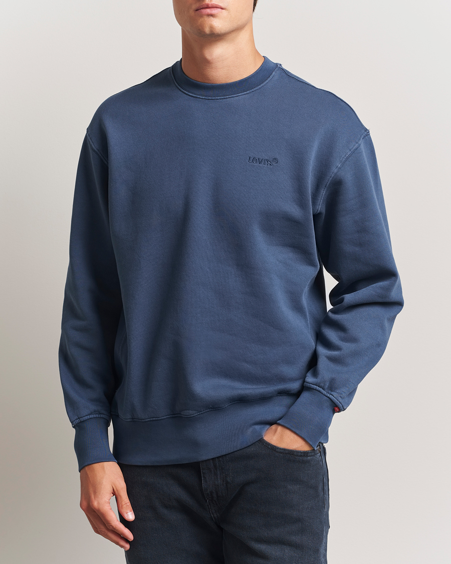 Herre | Trøjer | Levi's | Authentic Crew Neck Sweatshirt Sargasso Sea