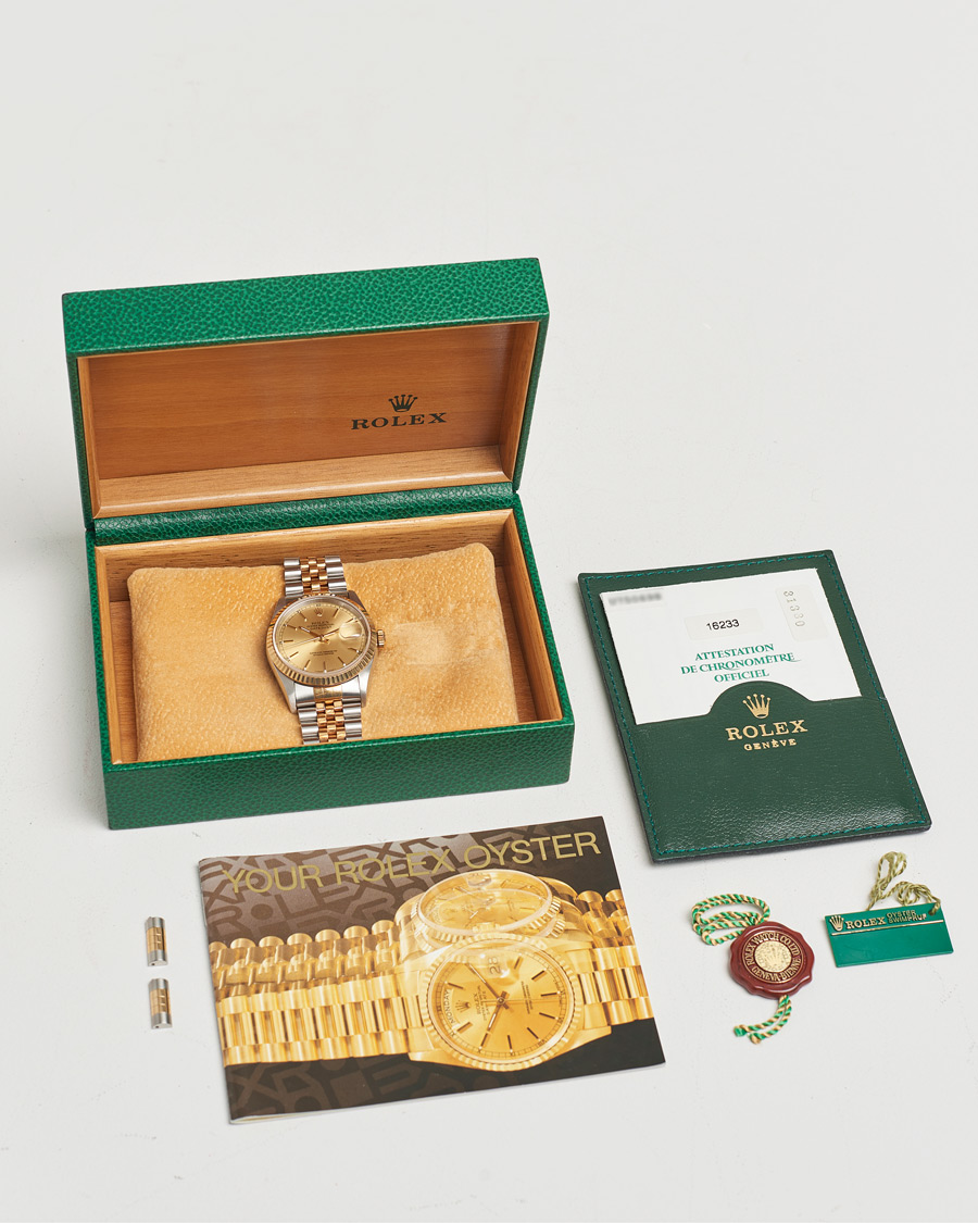 Herre | Rolex Pre-Owned Datejust 36 G/S | Rolex Pre-Owned | Datejust 36 G/S
