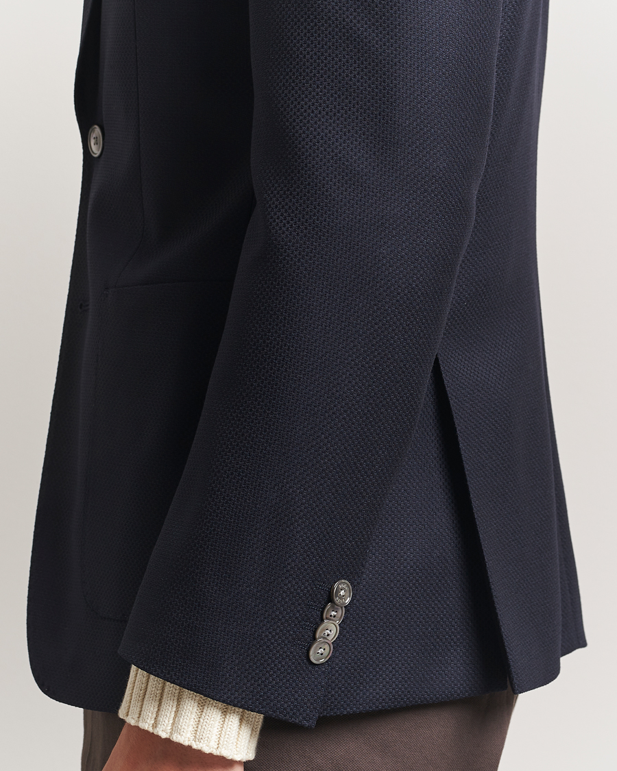 Herre | Blazere & jakker | BOSS BLACK | Hutson Structured Blazer Dark Blue