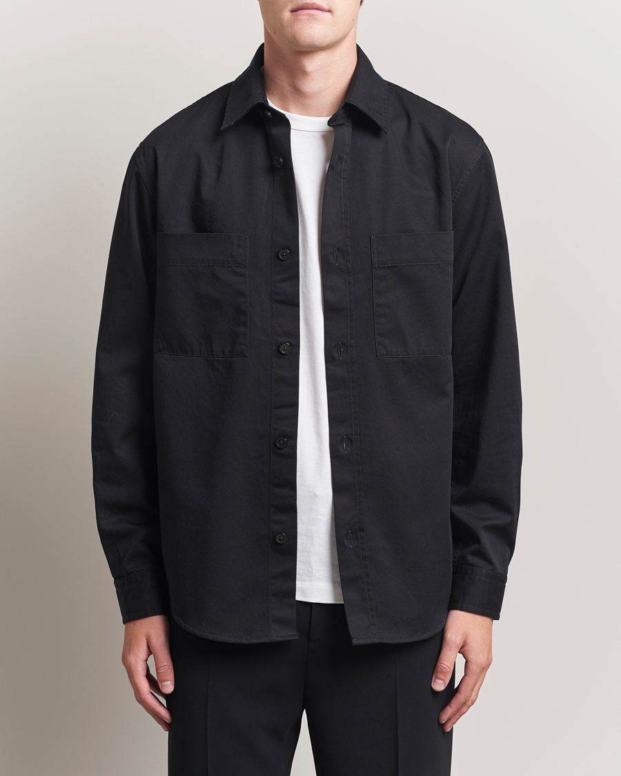 Herre | Skjorter | BOSS BLACK | Owen Overshirt Black