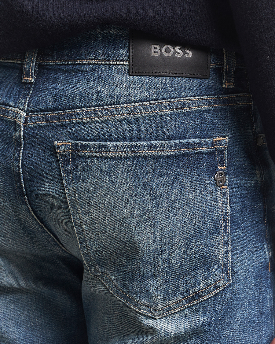 Herre | Jeans | BOSS BLACK | Ogden Regular Fit Jeans Medium Blue