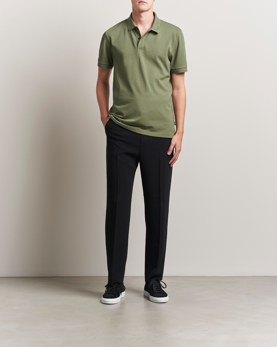 Herre | Polotrøjer | BOSS BLACK | Pallas Polo Medium Green