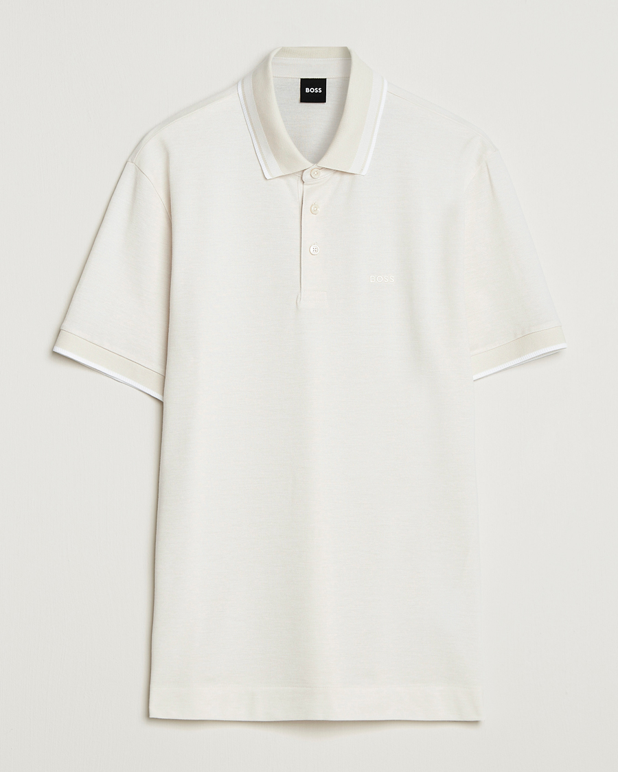 Herre | Polotrøjer | BOSS BLACK | Prout Polo Open White