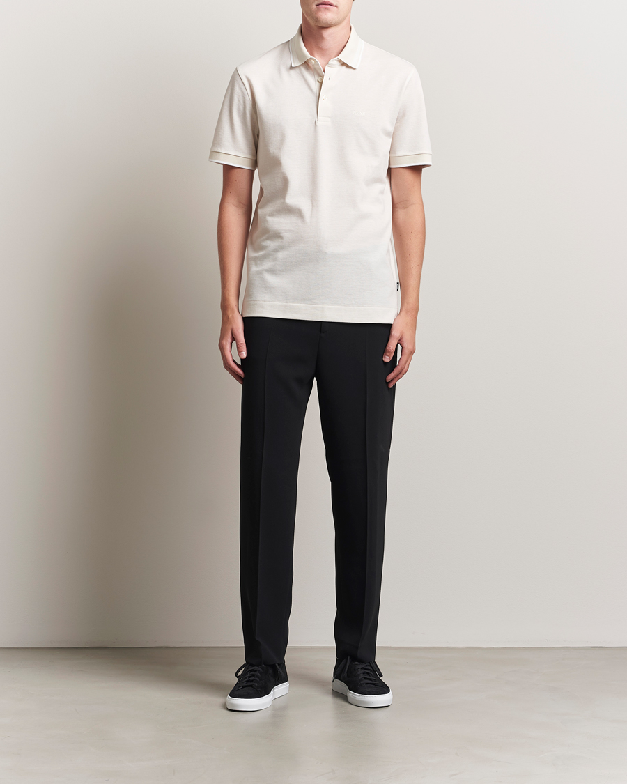 Herre | Polotrøjer | BOSS BLACK | Prout Polo Open White