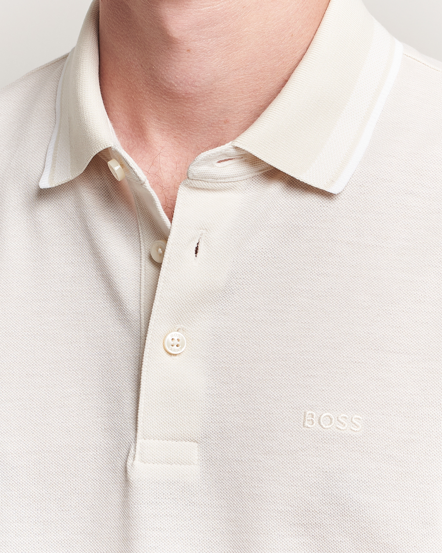 Herre | Polotrøjer | BOSS BLACK | Prout Polo Open White
