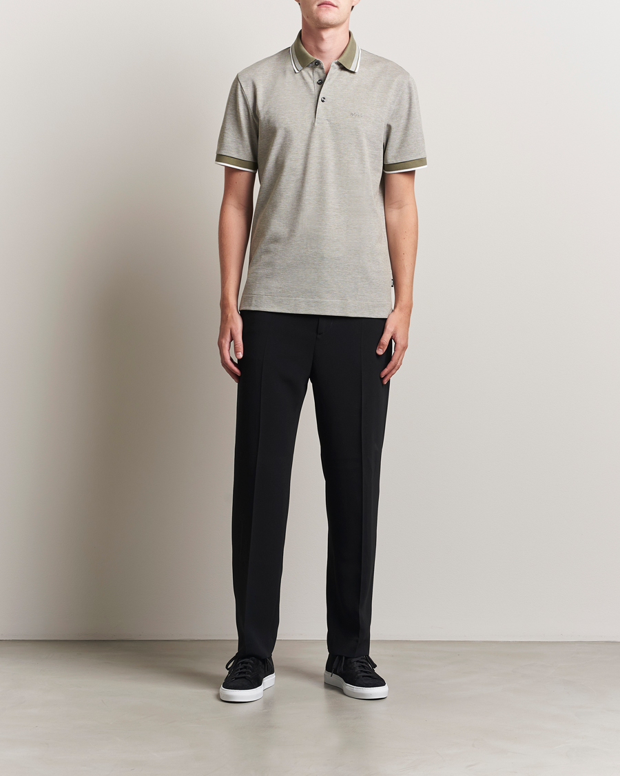 Herre | Polotrøjer | BOSS BLACK | Prout Polo Medium Green