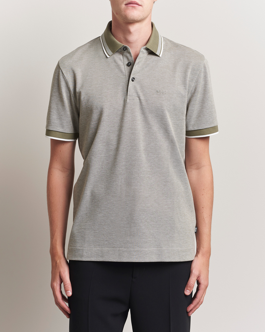 Herre | Polotrøjer | BOSS BLACK | Prout Polo Medium Green
