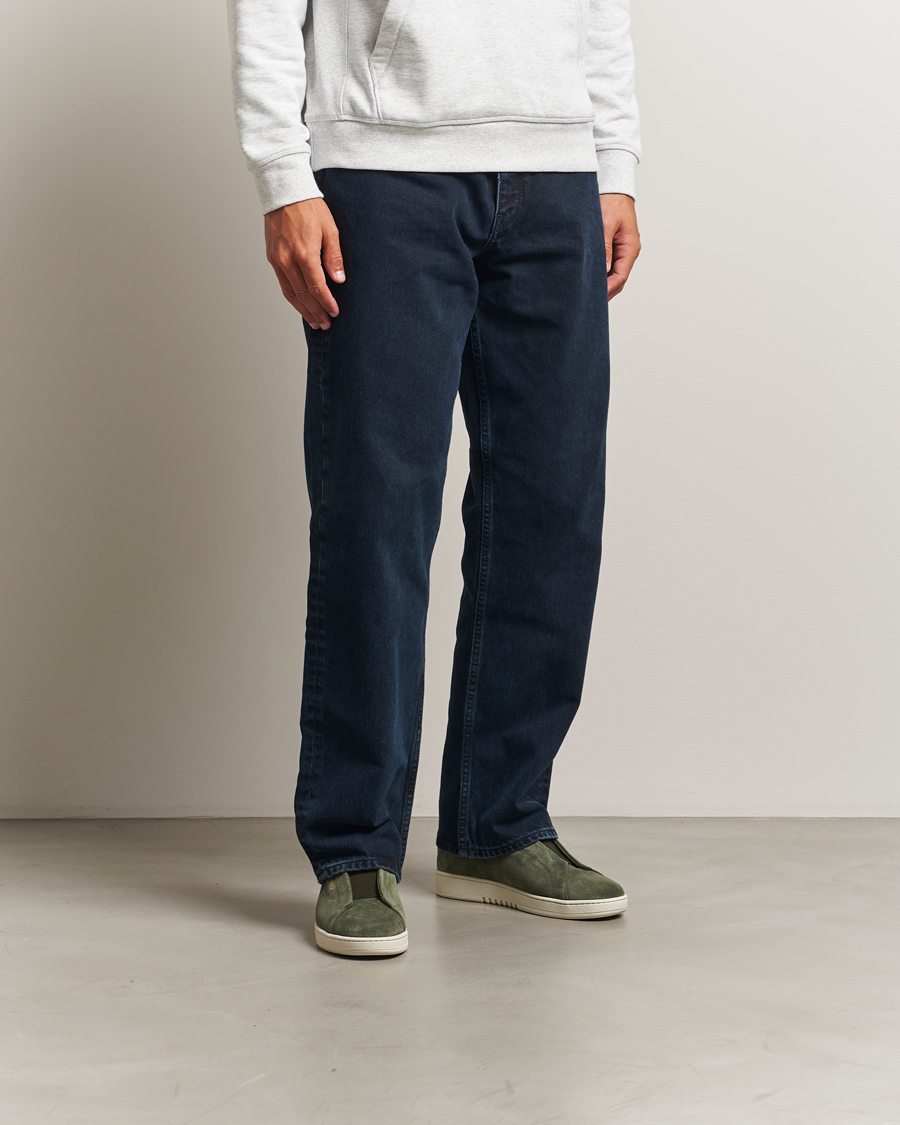 Herre | Sneakers | Axel Arigato | Dice Laceless Suede Sneaker Dark Green