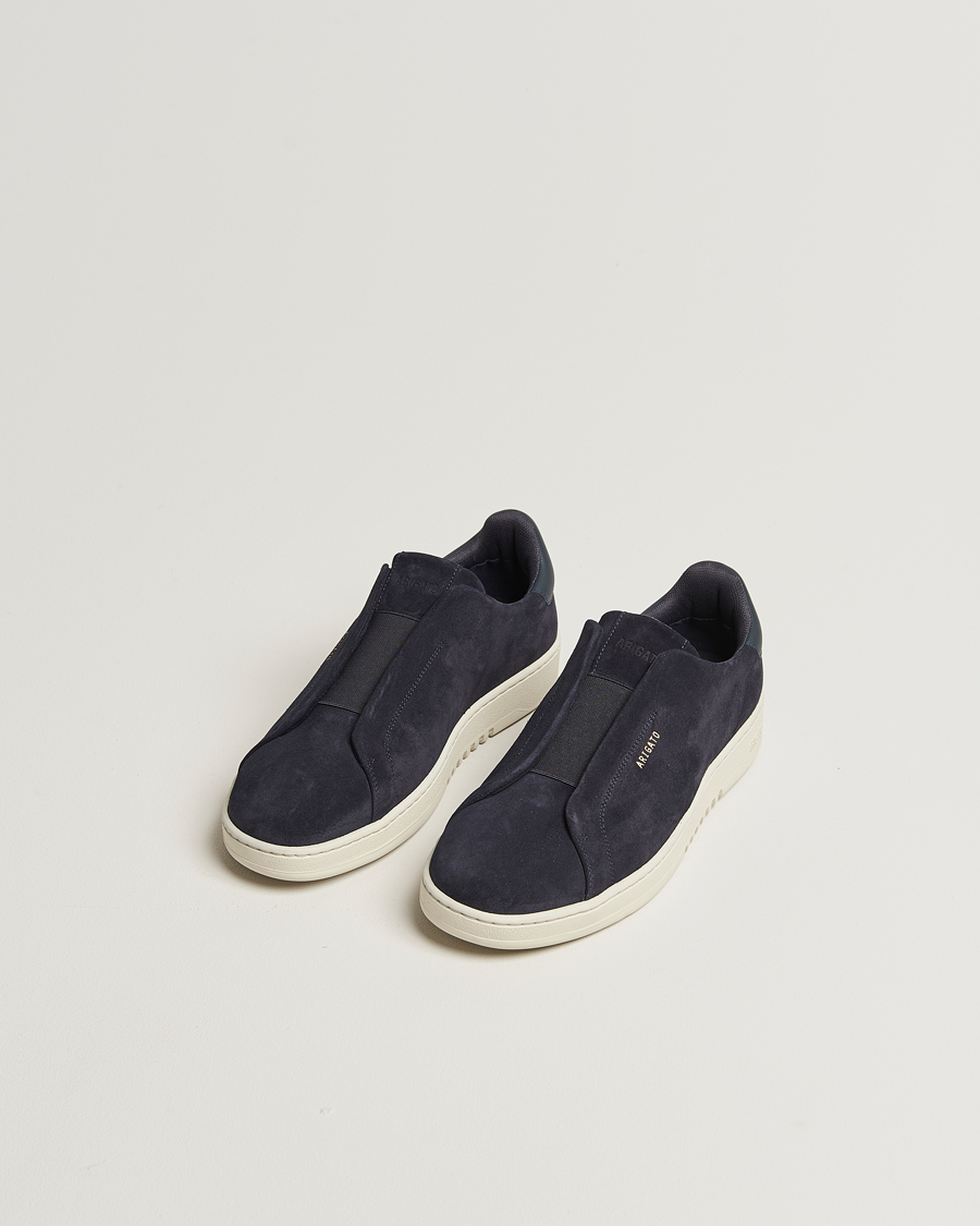 Herre | Sneakers | Axel Arigato | Dice Laceless Suede Sneaker Dark Blue
