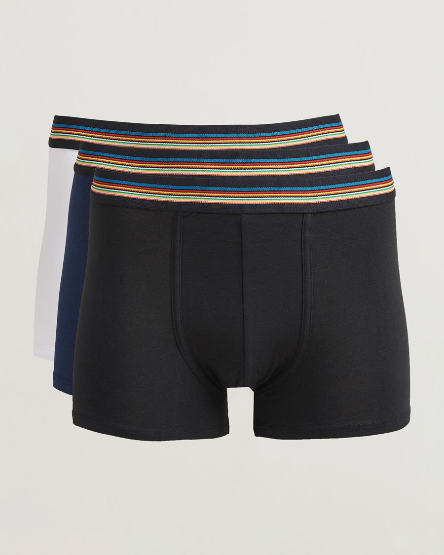 Herre | Undertøj | Paul Smith | 3-Pack Trunk White/Navy/Black
