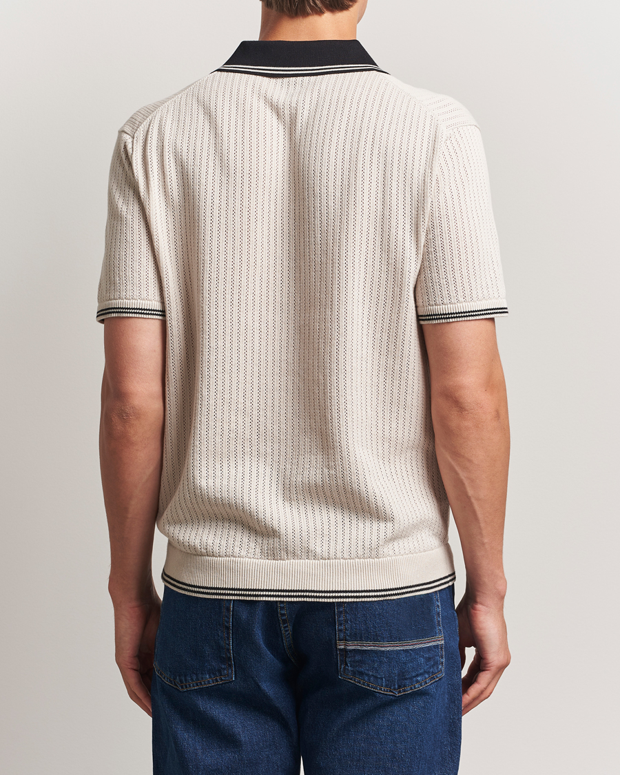 Herre | Polotrøjer | PS Paul Smith | Knitted Polo Off White