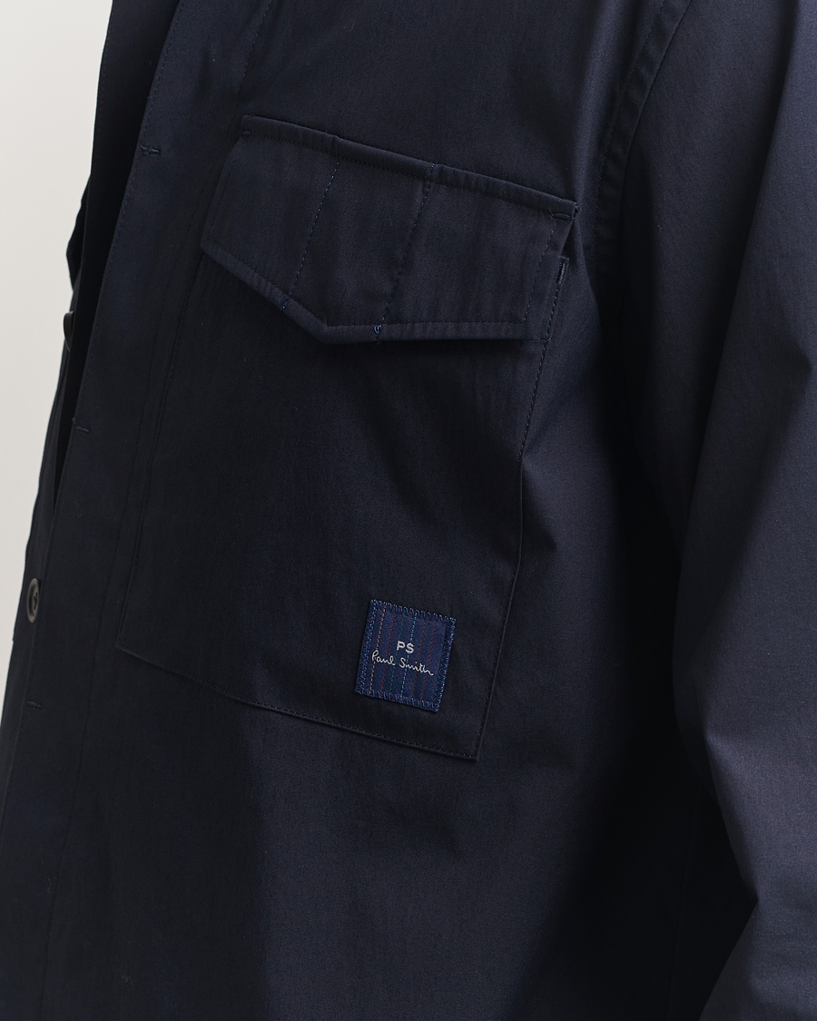 Herre | Skjorter | PS Paul Smith | Patch Pocket Overshirt Navy