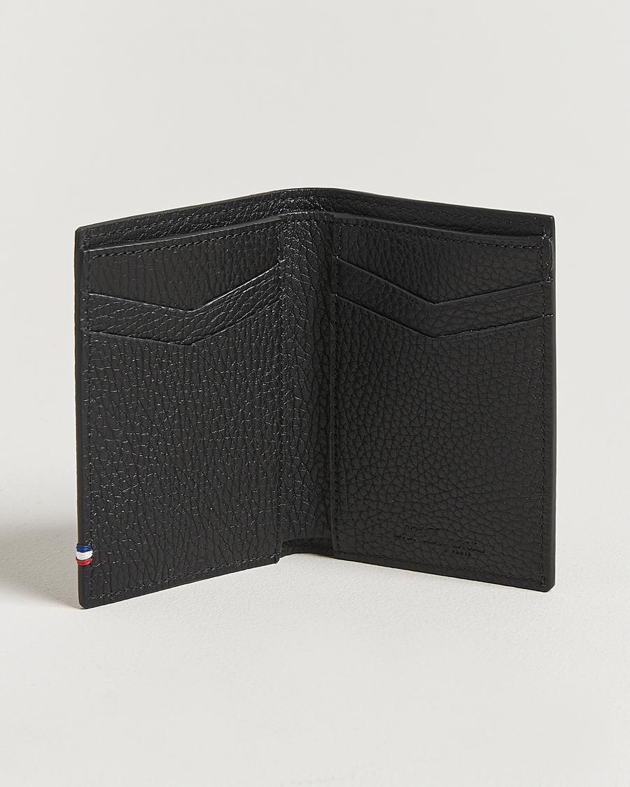 Herre | Punge | S.T. Dupont | Neo Capsule Credit Card Wallet Black Grained