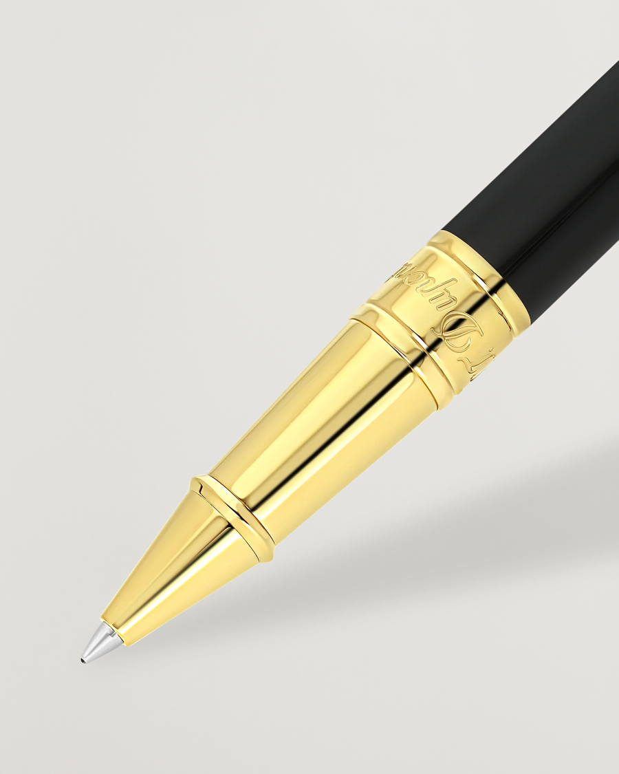 Herre | Penne | S.T. Dupont | D-Initial Rollerball Pen Black/Golden