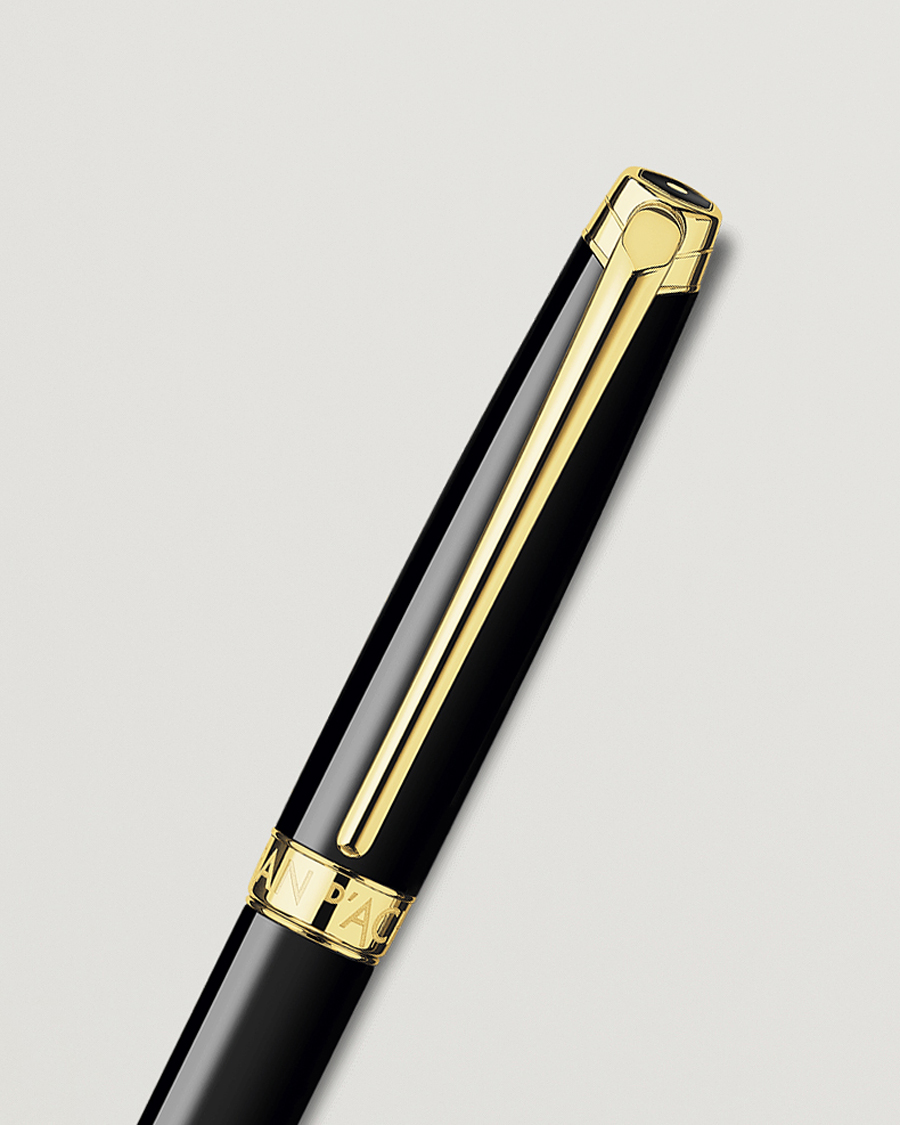 Herre | Penne | Caran d'Ache | Caran d' Ache Léman Ballpoint Pen Ebony Black/Gold Plated