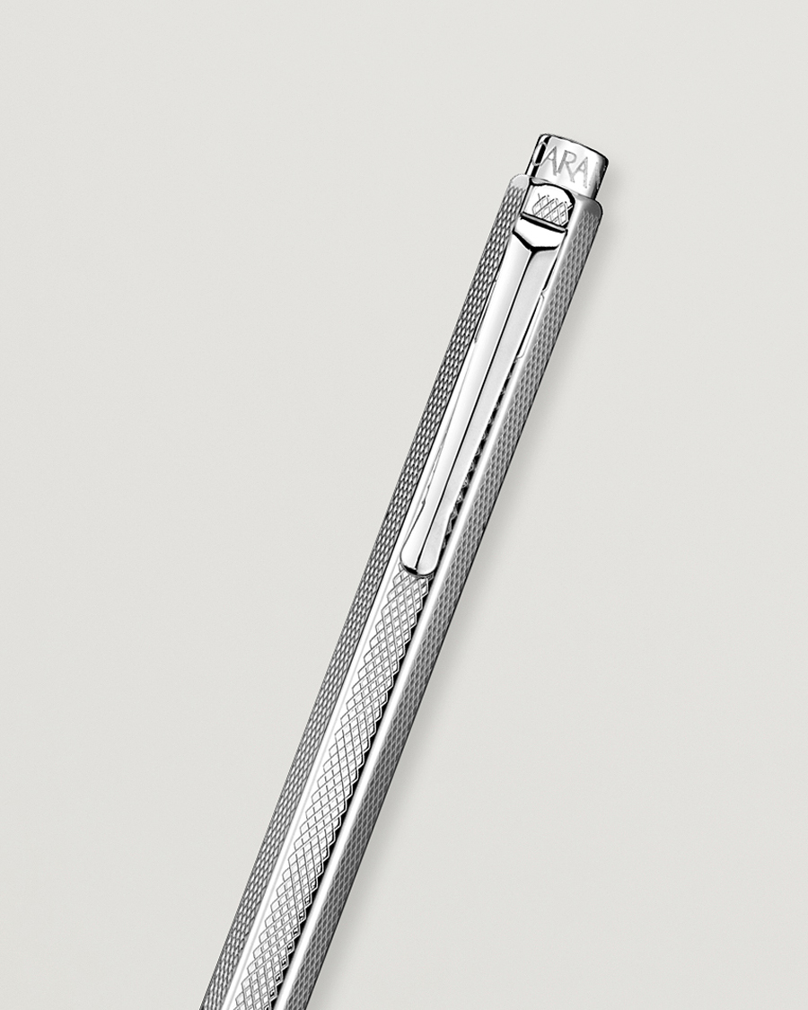 Herre | Penne | Caran d'Ache | Caran d' Ache Ecridor Retro Ballpoint Pen Platinum Coated
