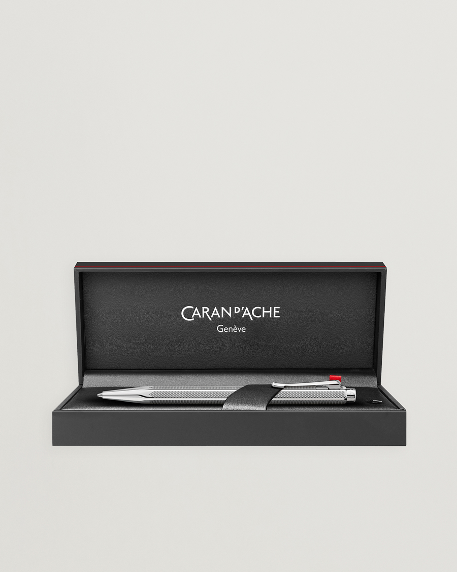 Herre | Penne | Caran d'Ache | Caran d' Ache Ecridor Retro Ballpoint Pen Platinum Coated