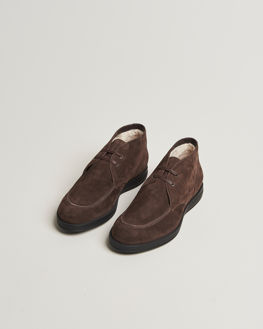 Herre | Støvler | Brioni | Journey Desert Boots Brown Suede