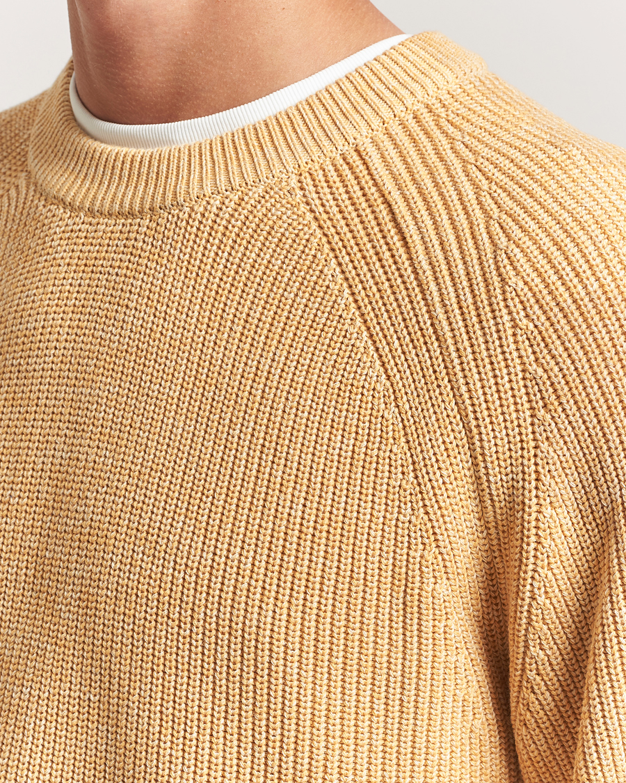 Herre | Trøjer | NN07 | Jacobo Cotton Knitted Sweater Honey