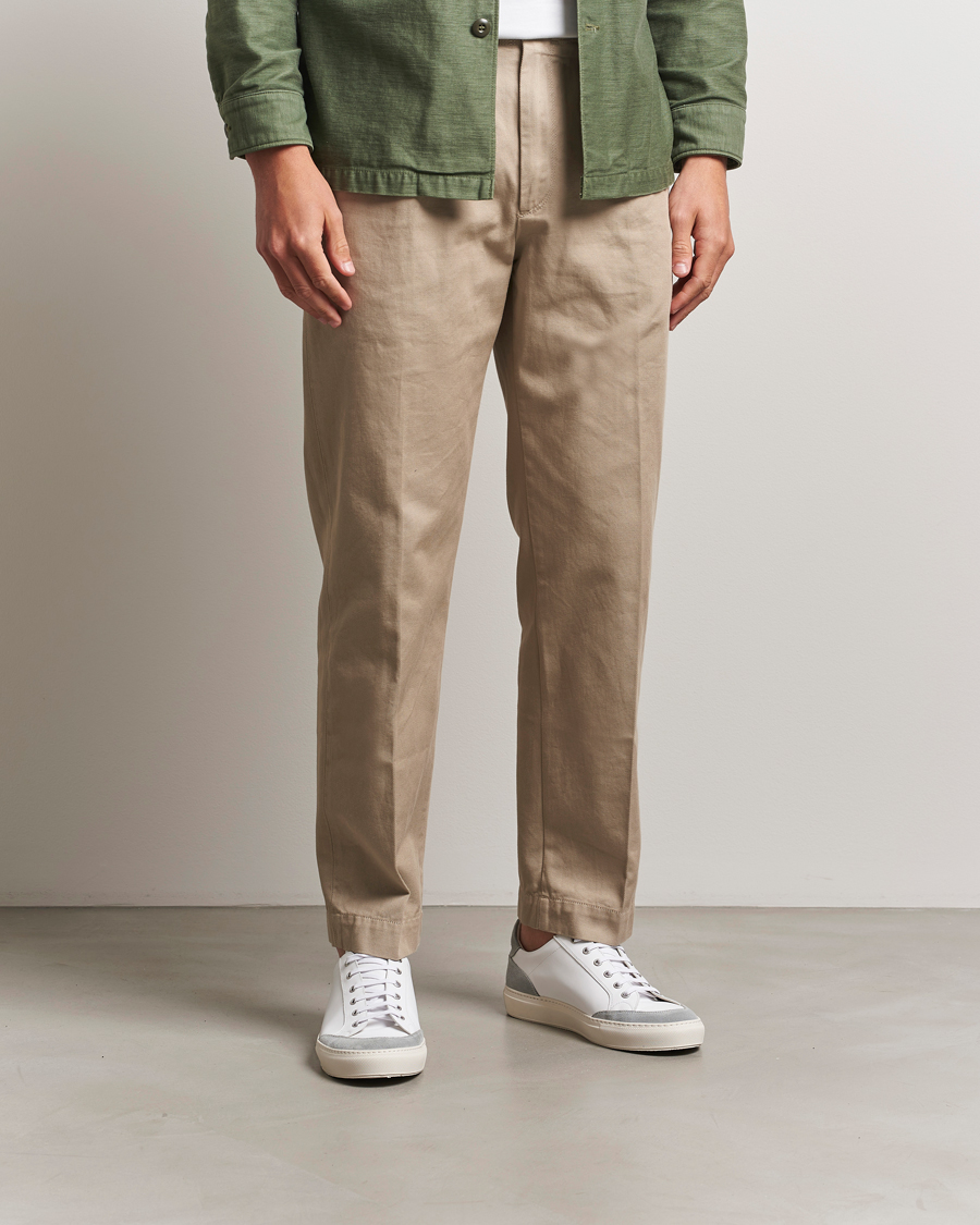 Herre | Sneakers | Sweyd | Center Leather/Suede Sneakers White