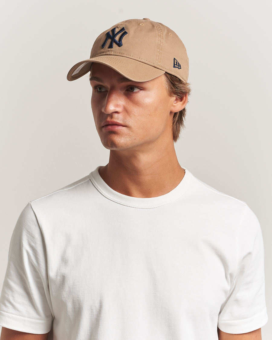 Herre | Hatte & kasketter | New Era | New Era9Twenty Washed Cotton CapBeige New York Yankees