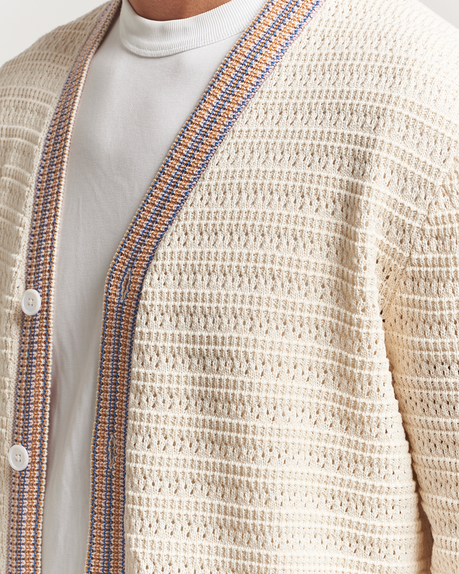 Herre | Trøjer | NN07 | Josh Knitted Cardigan Ivory