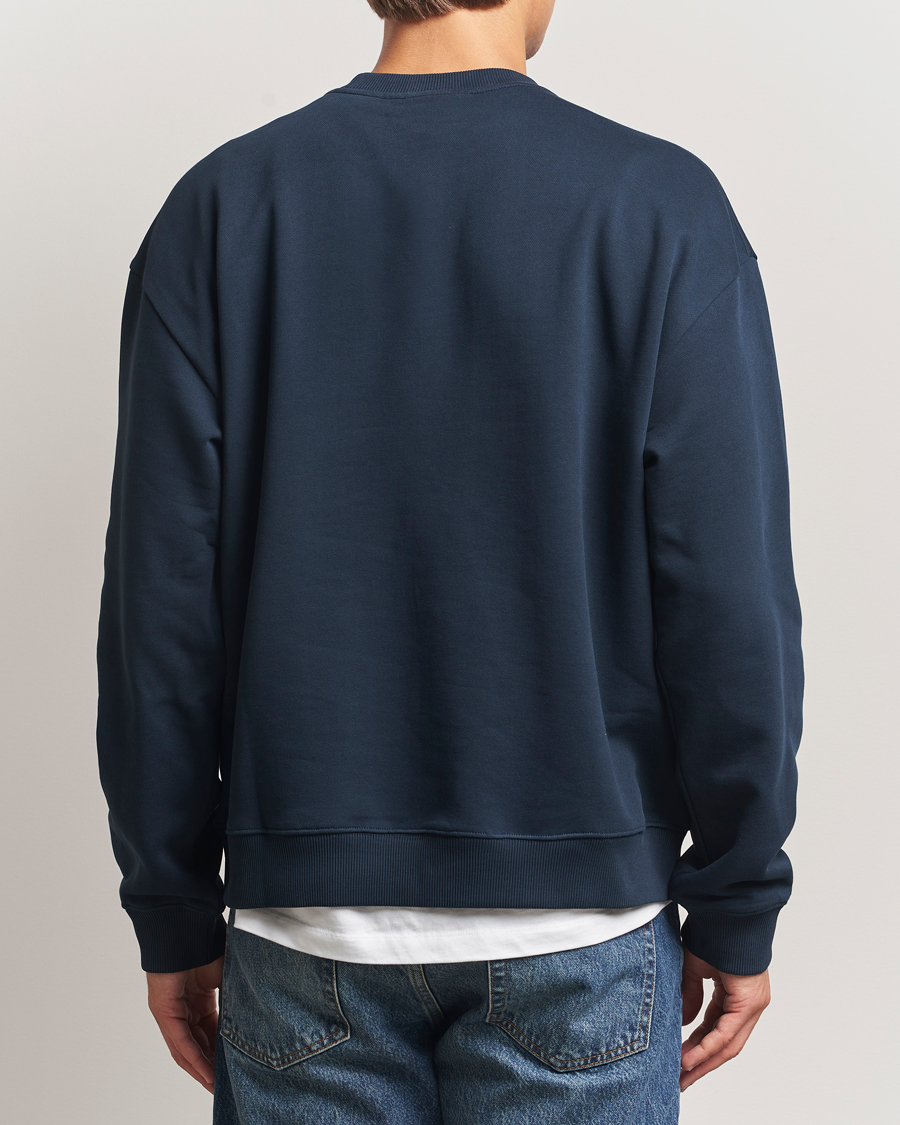 Herre | Trøjer | NN07 | Dagon Crew Neck Sweatshirt Navy