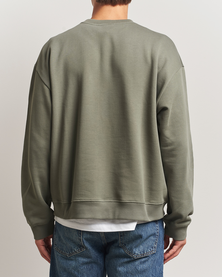 Herre | Trøjer | NN07 | Dagon Crew Neck Sweatshirt Capers Green