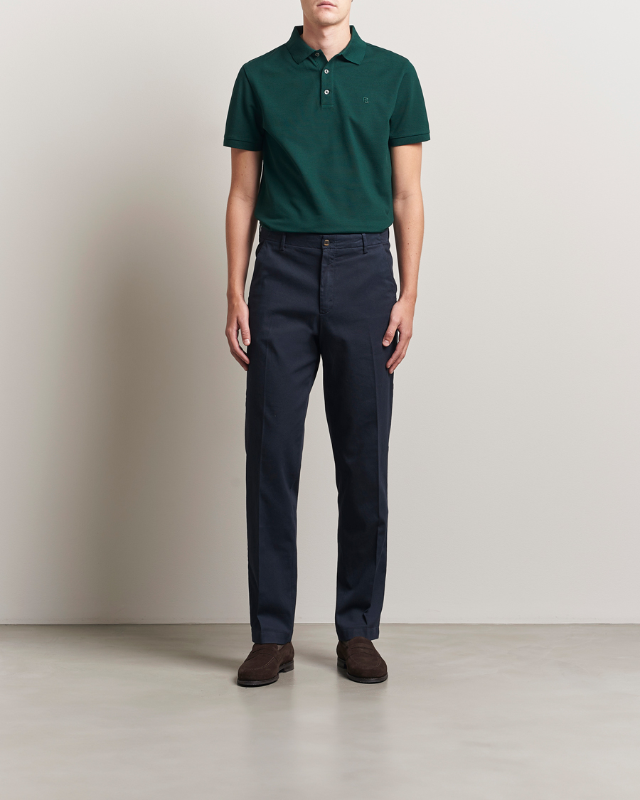 Herre | Polotrøjer | Ralph Lauren Purple Label | Short Sleeve Polo Moss Agate