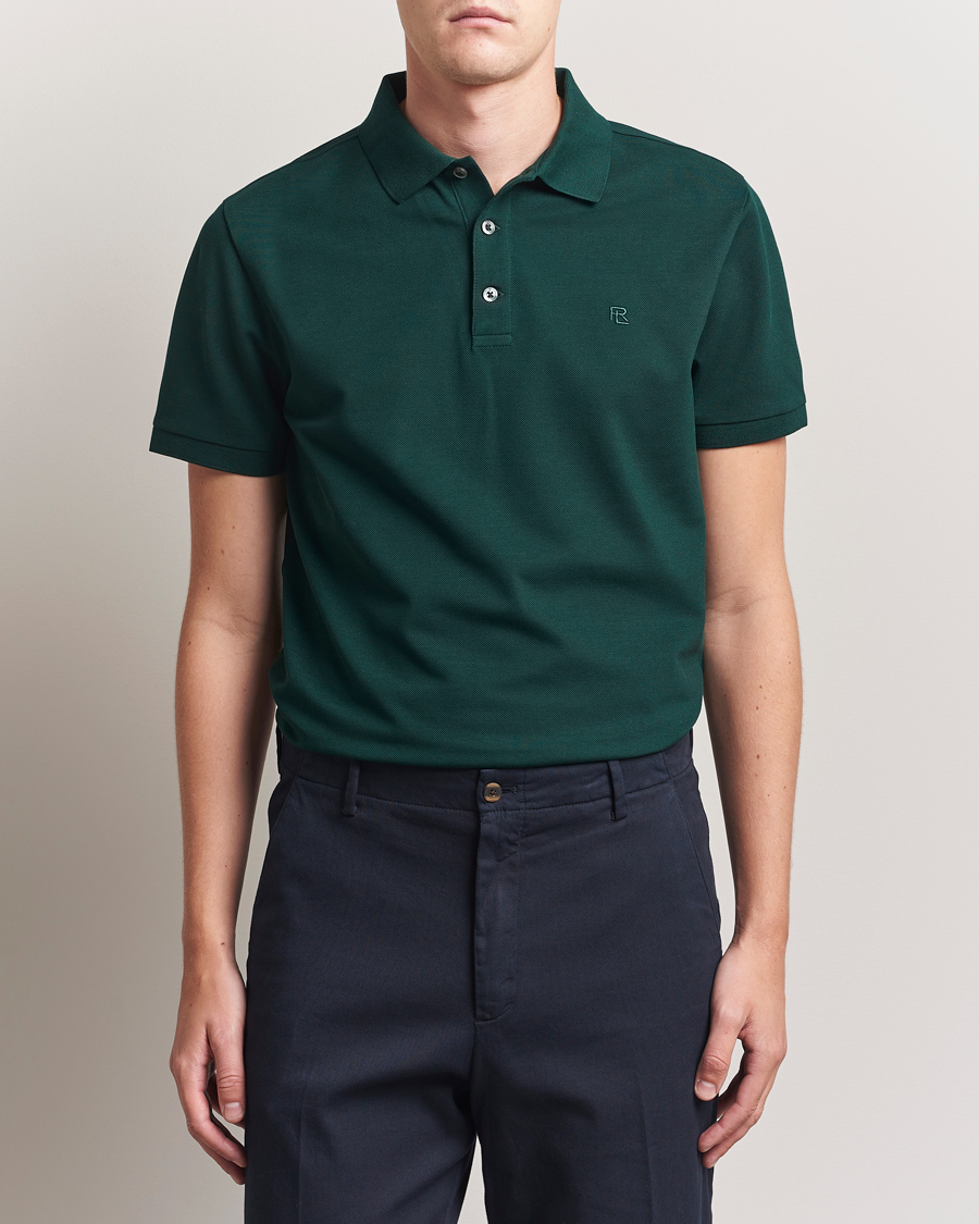 Herre | Polotrøjer | Ralph Lauren Purple Label | Short Sleeve Polo Moss Agate