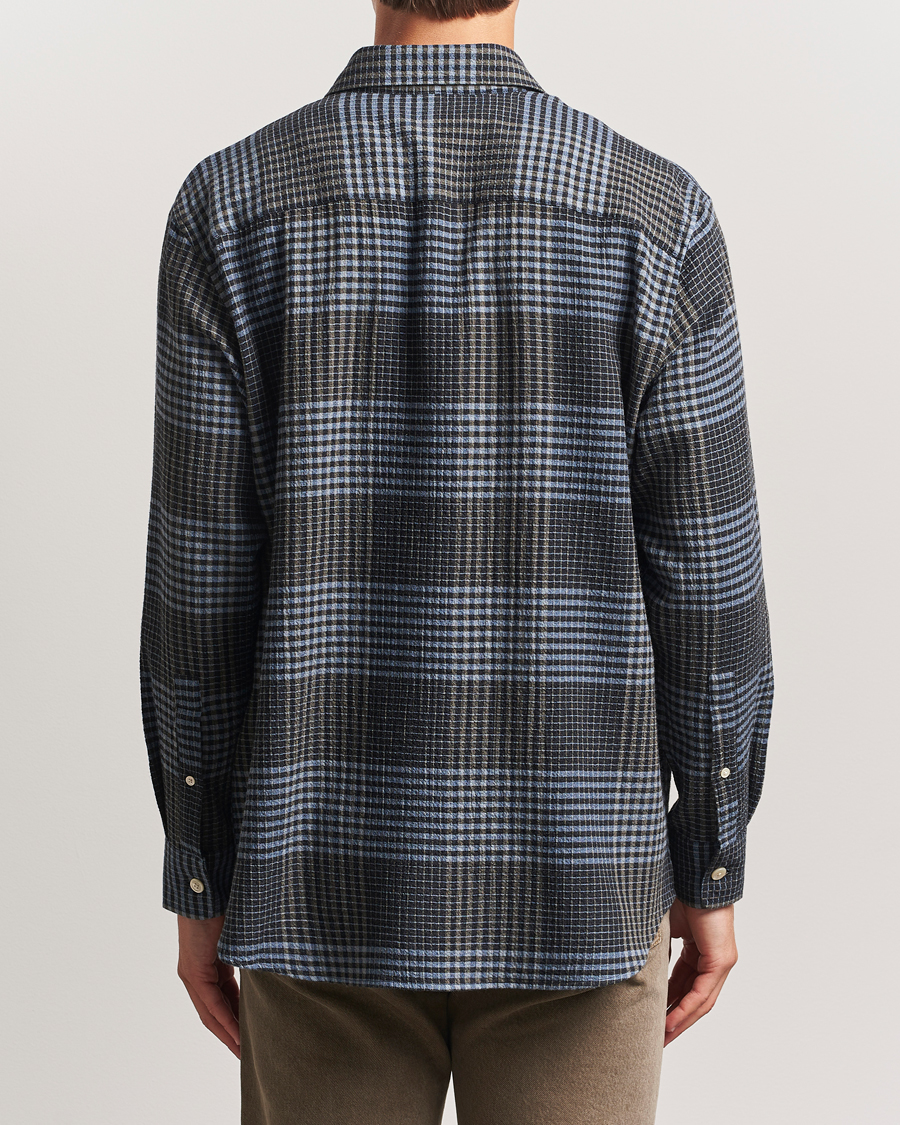 Herre | Skjorter | Sunflower | Studio Flannel Shirt Blue Check