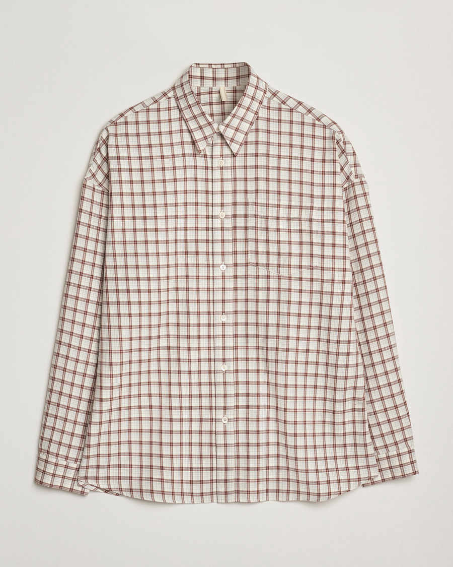 Herre | Skjorter | Sunflower | Stable Shirt Brown Check