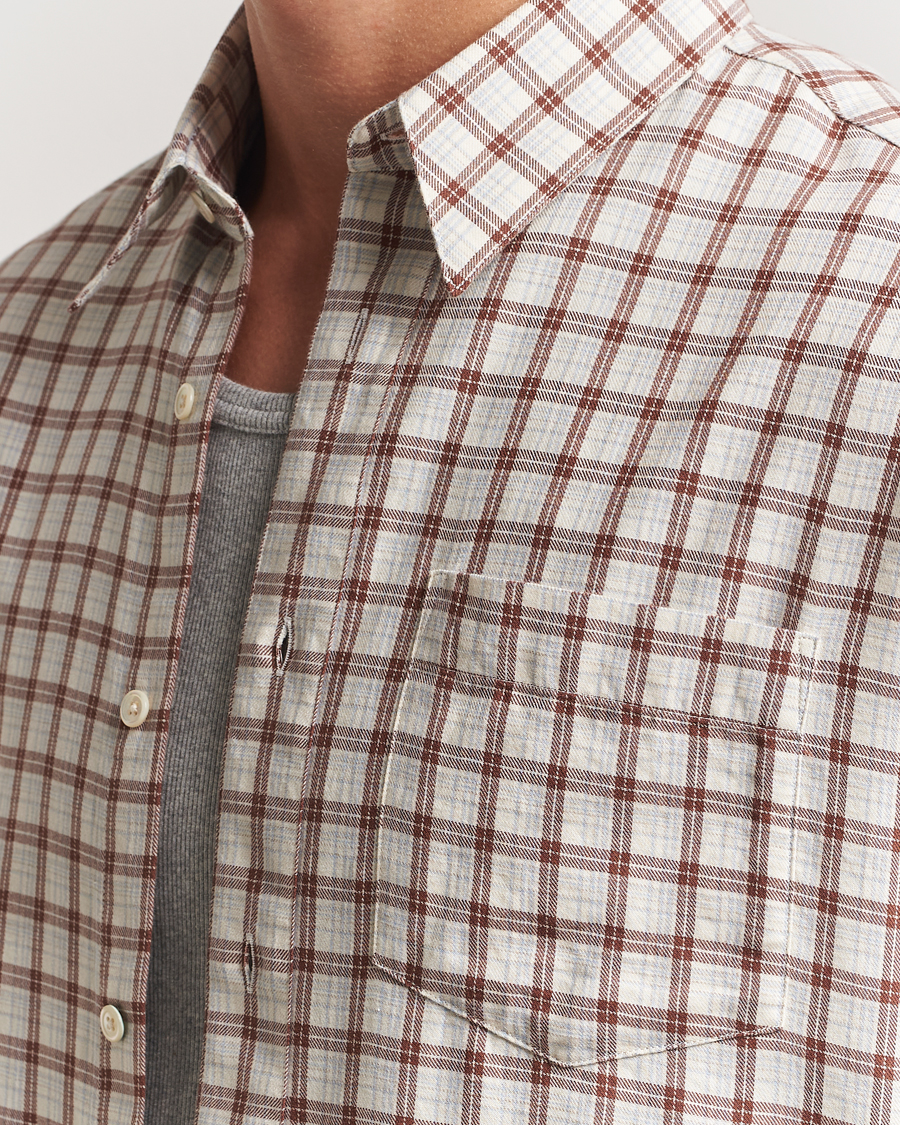 Herre | Skjorter | Sunflower | Stable Shirt Brown Check