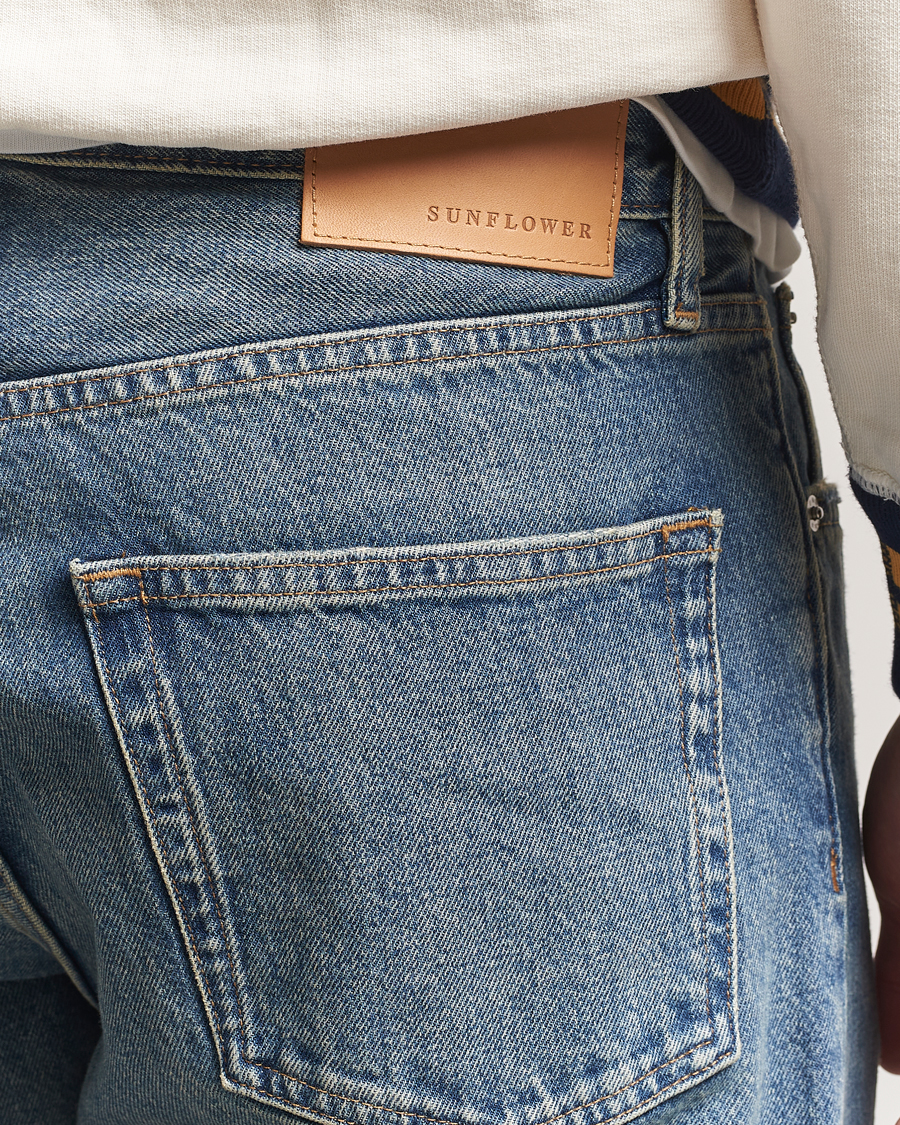 Herre | Jeans | Sunflower | Loose Jeans Dark Blue Vintage