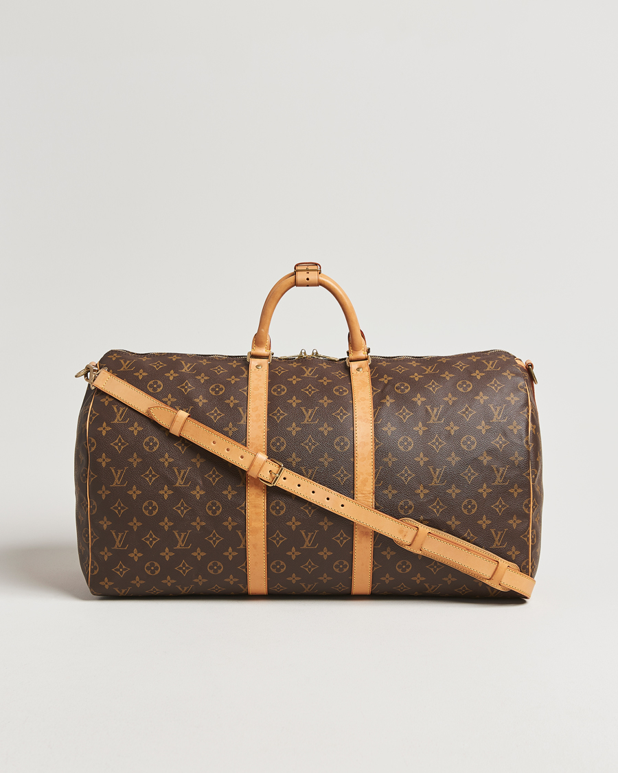 Herre | Pre-Owned & Vintage Bags | Louis Vuitton Pre-Owned | Keepall Bandoulière 55 Monogram