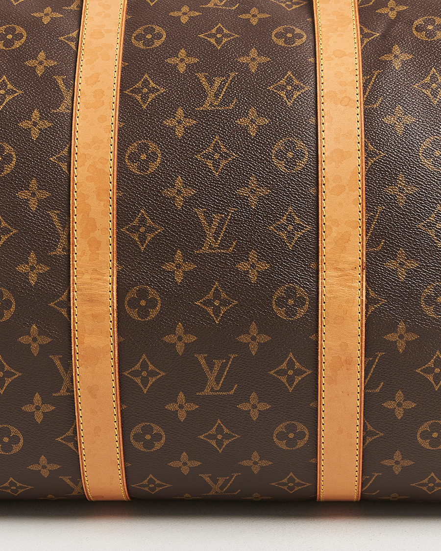 Herre | Pre-Owned & Vintage Bags | Louis Vuitton Pre-Owned | Keepall Bandoulière 55 Monogram