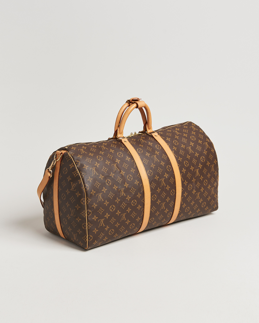 Herre | Pre-Owned & Vintage Bags | Louis Vuitton Pre-Owned | Keepall Bandoulière 55 Monogram