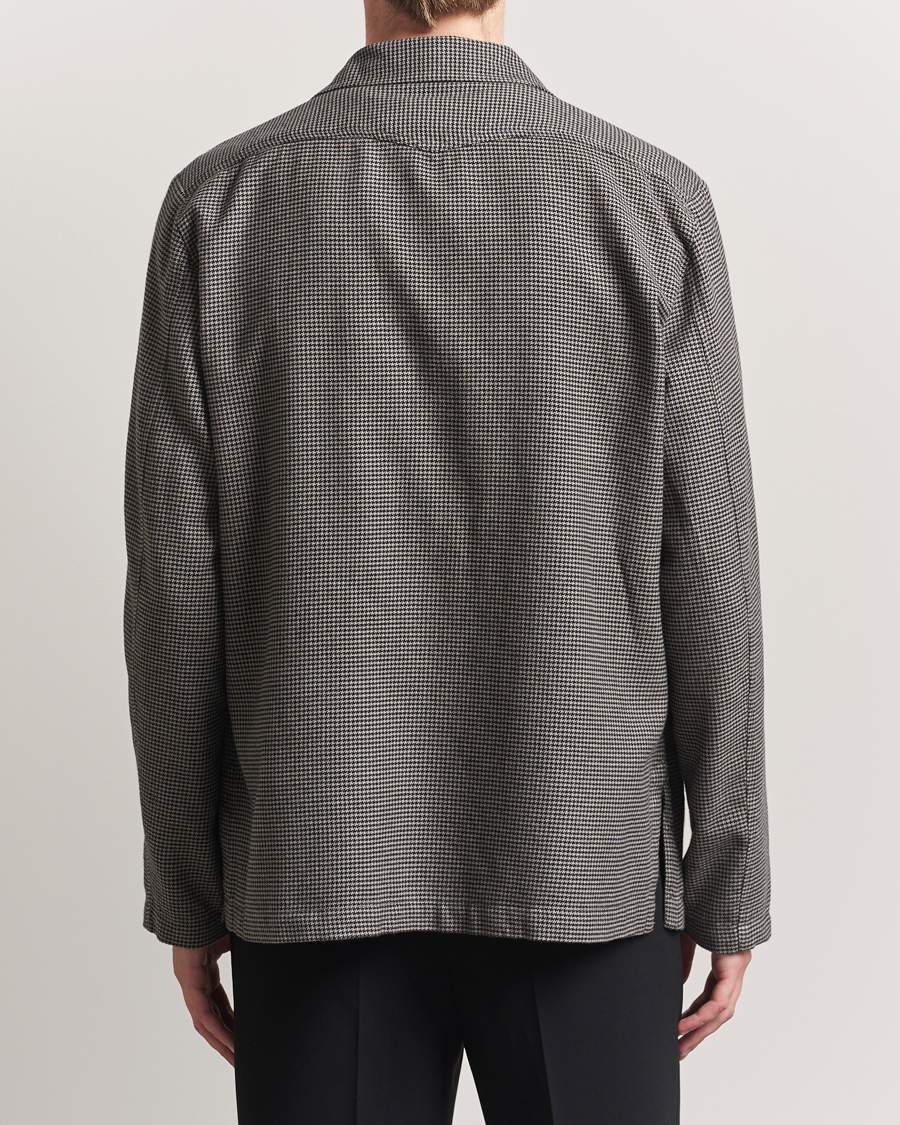 Herre | Jakker | Massimo Alba | Florida Peach Cotton Shirt Jacket Smoke