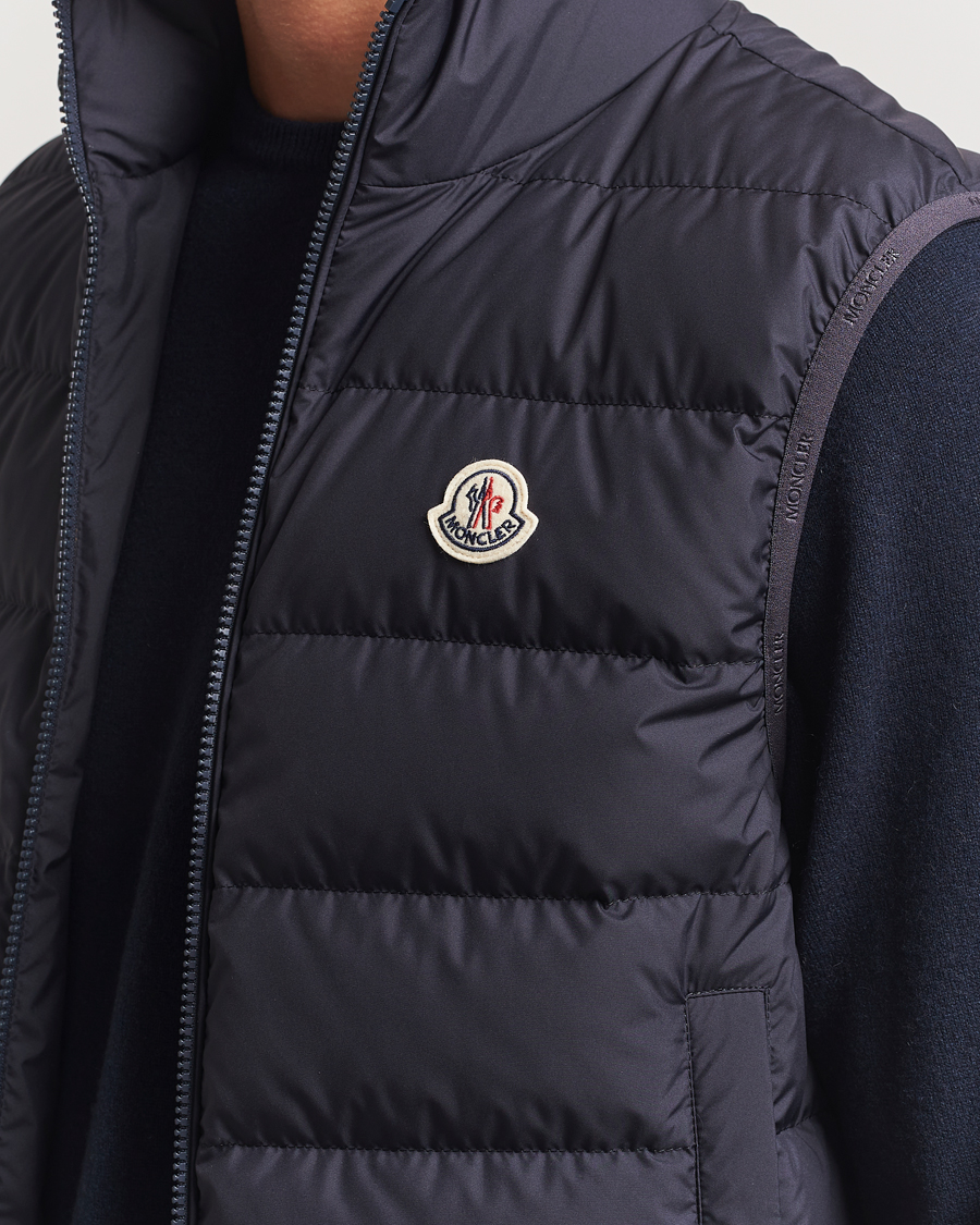 Herre | Jakker | Moncler | Contrin Down Vest Navy