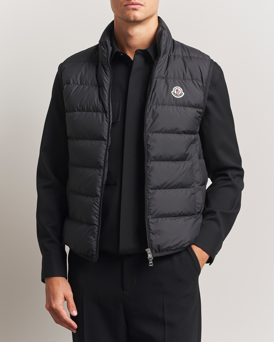 Herre | Veste | Moncler | Contrin Down Vest Black