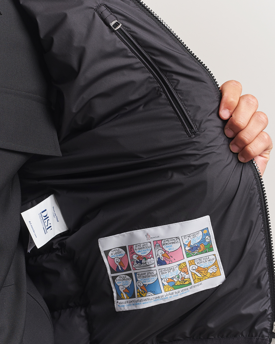 Herre | Veste | Moncler | Contrin Down Vest Black