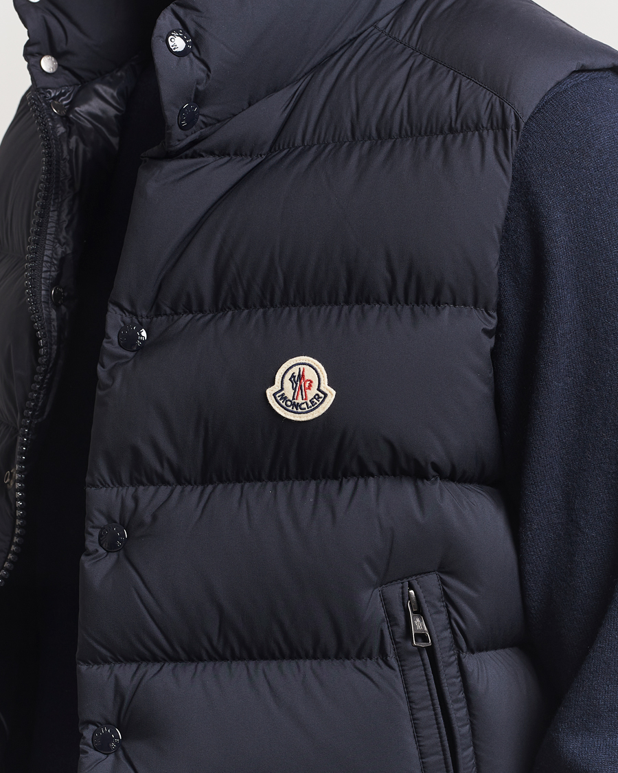 Herre | Jakker | Moncler | Tibb Matte Down Vest Navy