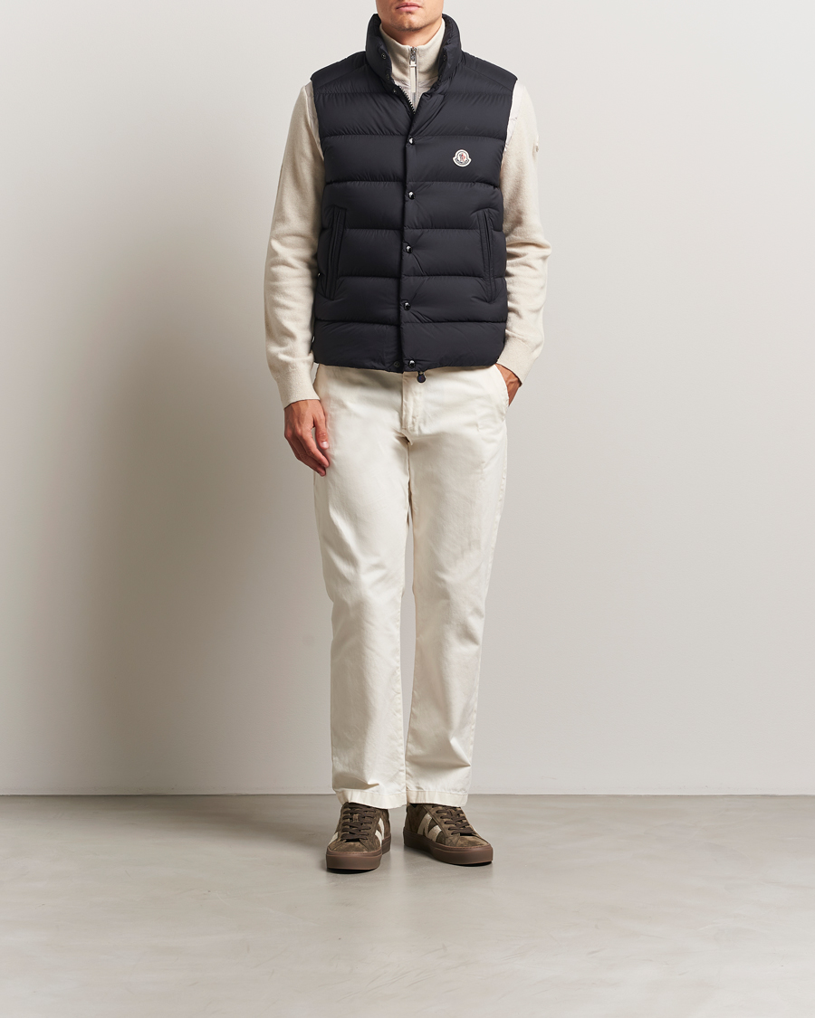 Herre | Veste | Moncler | Tibb Matte Down Vest Black