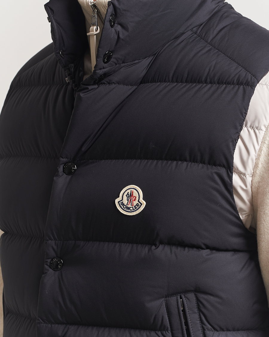 Herre | Veste | Moncler | Tibb Matte Down Vest Black