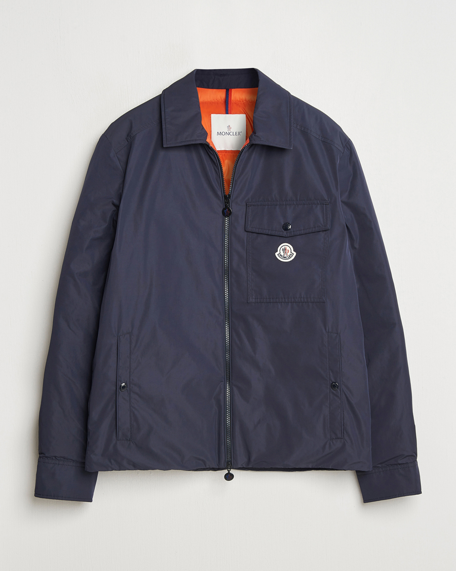 Herre | Jakker | Moncler | Vigeon Shirt Jacket Navy